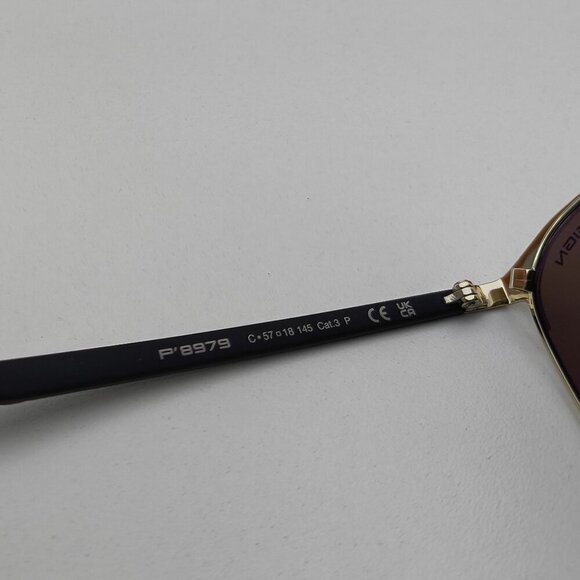 🕶️Made in Italy! Porsche Design P8979 Polarized Sunglasses 57/18 145 /EUM119🕶️ - Picture 5 of 11